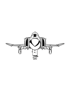 F-4 PHANTOM STICKER