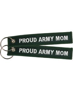 PROUD ARMY MOM KEYCHAIN