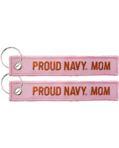 PROUD NAVY MOM KEYCHAIN