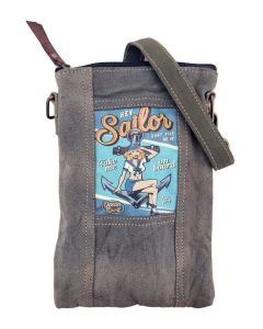 HEY SAILOR RECYCLED TENT CROSSBODY