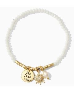 Sea Sand Sun Stretch Bracelet