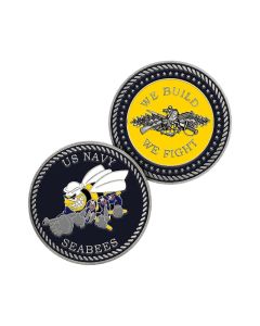 NAVY SEABEES COIN