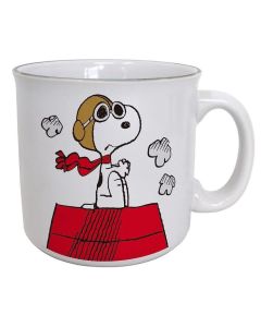 PEANUTS - FLYING ACE DOGHOUSE MUG