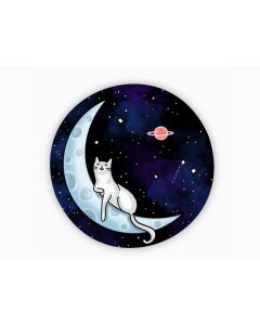 SPACE CAT STICKER