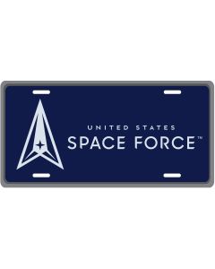 SPACE FORCE LICENSE PLATE