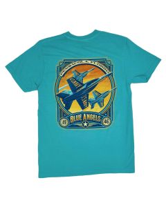 BLUE ANGELS SUNSET TRIO TEE