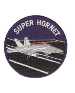 NAVY F18 SUPER HORNET - PATCH