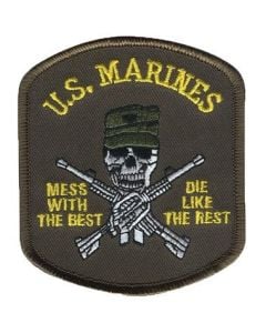 US MARINE MESS WITH THE BEST PATCH