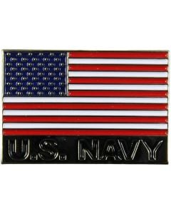 NAVY FLAG PIN
