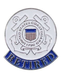 US COAST GUARD RETIRED PIN