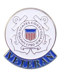 US COAST GUARD VETERAN PIN