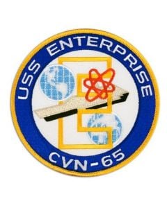 USS ENTERPRISE CVN-65 PATCH