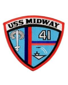 USS MIDWAY CV-41 PATCH