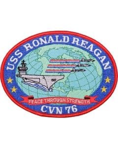 USS RONALD REAGAN PATCH