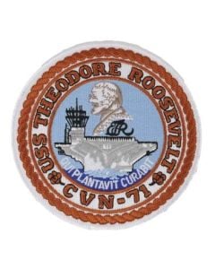 USS THEODORE ROOSEVELT PATCH