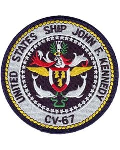 USS JOHN F KENNEDY PATCH
