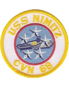 USS NIMITZ PATCH