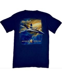 BLUE ANGELS VAPOR TEE