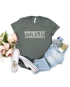 USA FEMALE VETERAN TEE