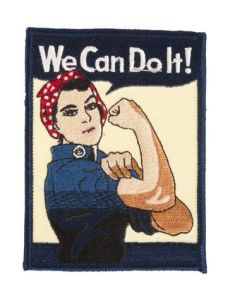ROSIE THE RIVETER "WE CAN DO IT" PATCH