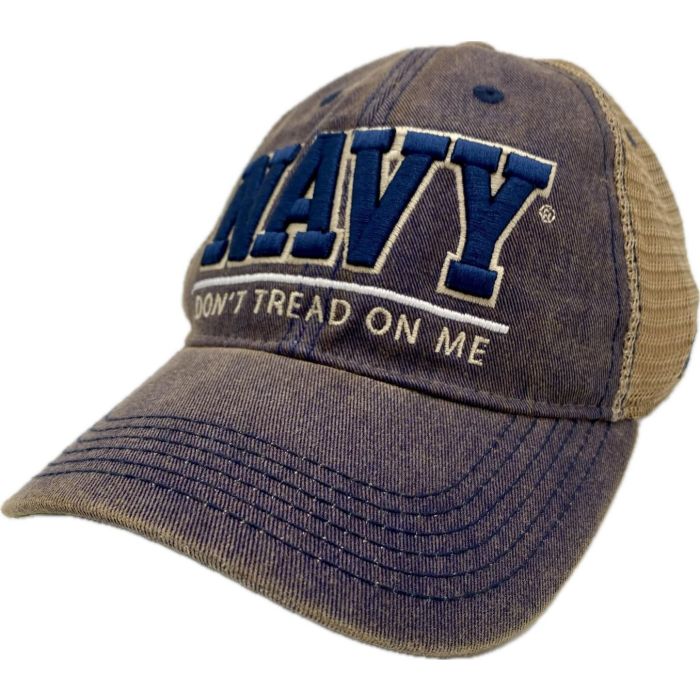 NAVY TRUCKER HAT
