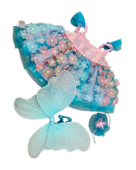 FLORAL BUTTERFLY DRESS