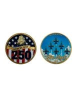 BLUE ANGELS 250th NAVY ANNIVERSARY COIN