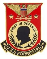 USS FORRESTAL PIN