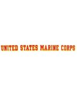 US MARINE CORPS LETTER DECAL