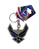 AIR FORCE DIAMOND KEYCHAIN