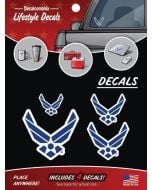 AIR FORCE CAR DECAL - 4PC