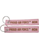 PROUD AIR FORCE MOM KEYCHAIN