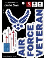 AIR FORCE VETERAL CAR DECAL