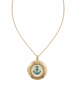 Kids Gold Anchor Locket