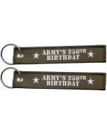 ARMY 250TH KEYCHAIN