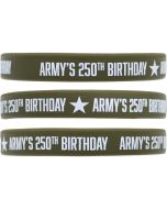 ARMY 250TH SILICONE BRACELET