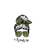 ARMY WIFE STICKER