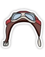AVIATOR HELMET STICKER