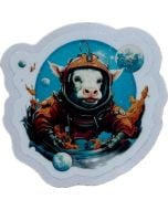 SPACE COW - STICKER