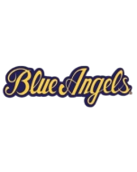 BLUE ANGELS SCRIPT PIN