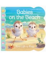 Babies on the Beach Baby Animal Lift-A-Flap Book