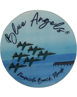 BLUE ANGELS BEACH BUZZ STICKER