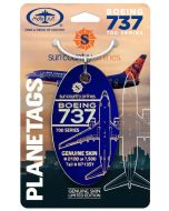 SUN COUNTRY AIRLINE 737 - LUGGAGE TAG