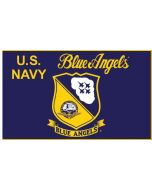 BLUE ANGELS CREST FLAG