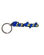 BLUE ANGELS SCRIPT KEYCHAIN