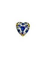BLUE GOLD LAPEL PIN