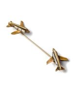 BRONZE AIRPLANE PIN