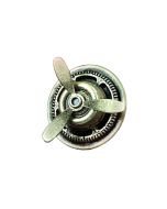 BRONZE AIRPLANE PIN