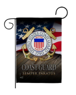 COAST GUARD SEMPER GARDEN FLAG