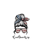 COAST GUARD WIFE STICKER